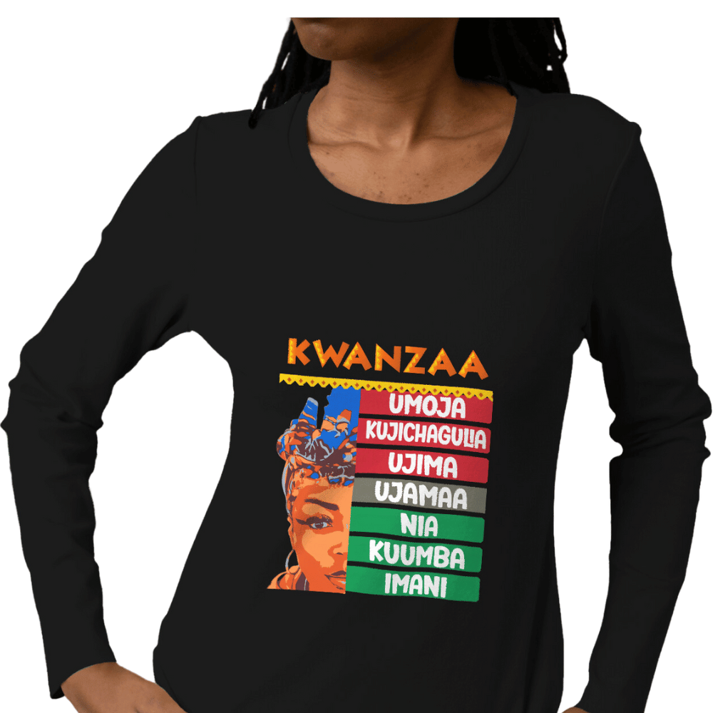 Kwanzaa Africa Authentic African American Design T-Shirt