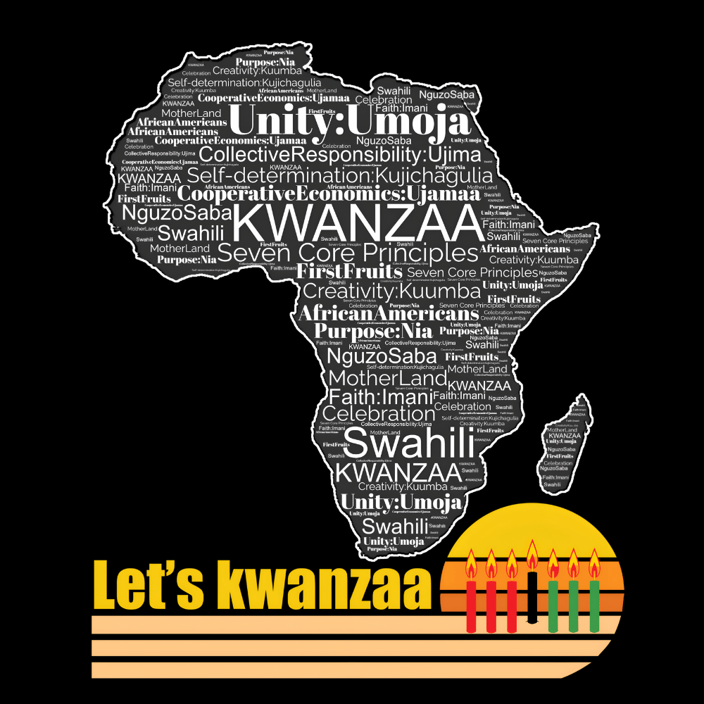 Kwanzaa Africa Celebration of African American Kwanzaa T-Shirt