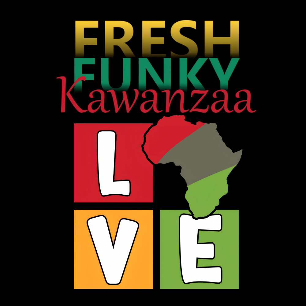 Kwanzaa Africa Fresh Funk African American Graphic Design Premium T-Shirt