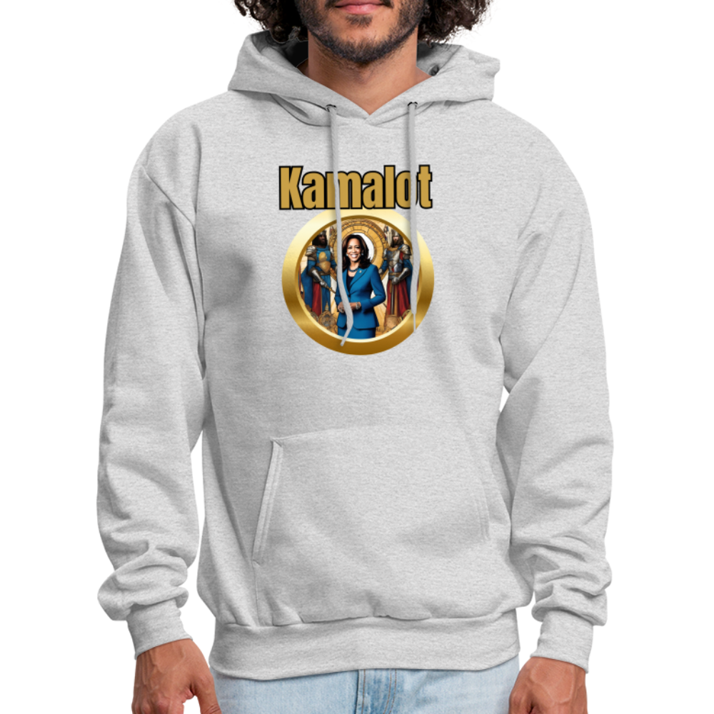 Kamelot 2024 Ridin With Kamal Harris For President Men's Hoodie - ash