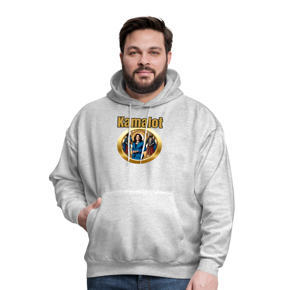 Kamelot 2024 Ridin With Kamal Harris For President Men's Hoodie - ash