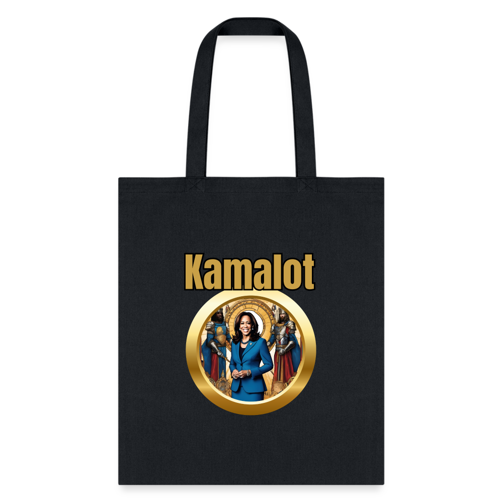Kamelot 2024 Ridin With Kamal Harris For President Tote Bag - black