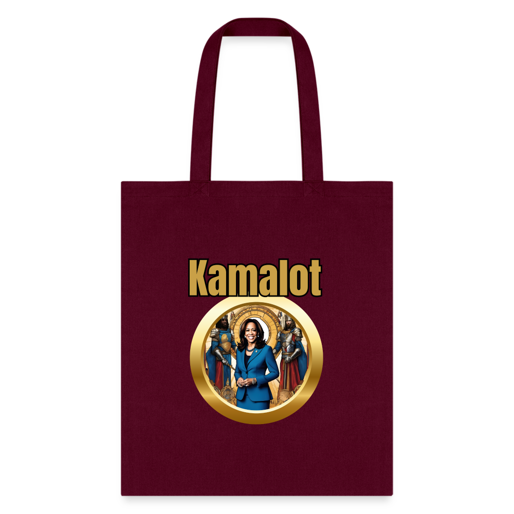 Kamelot 2024 Ridin With Kamal Harris For President Tote Bag - burgundy