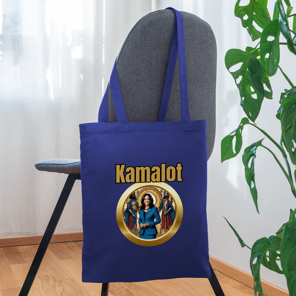 Kamelot 2024 Ridin With Kamal Harris For President Tote Bag - royal blue