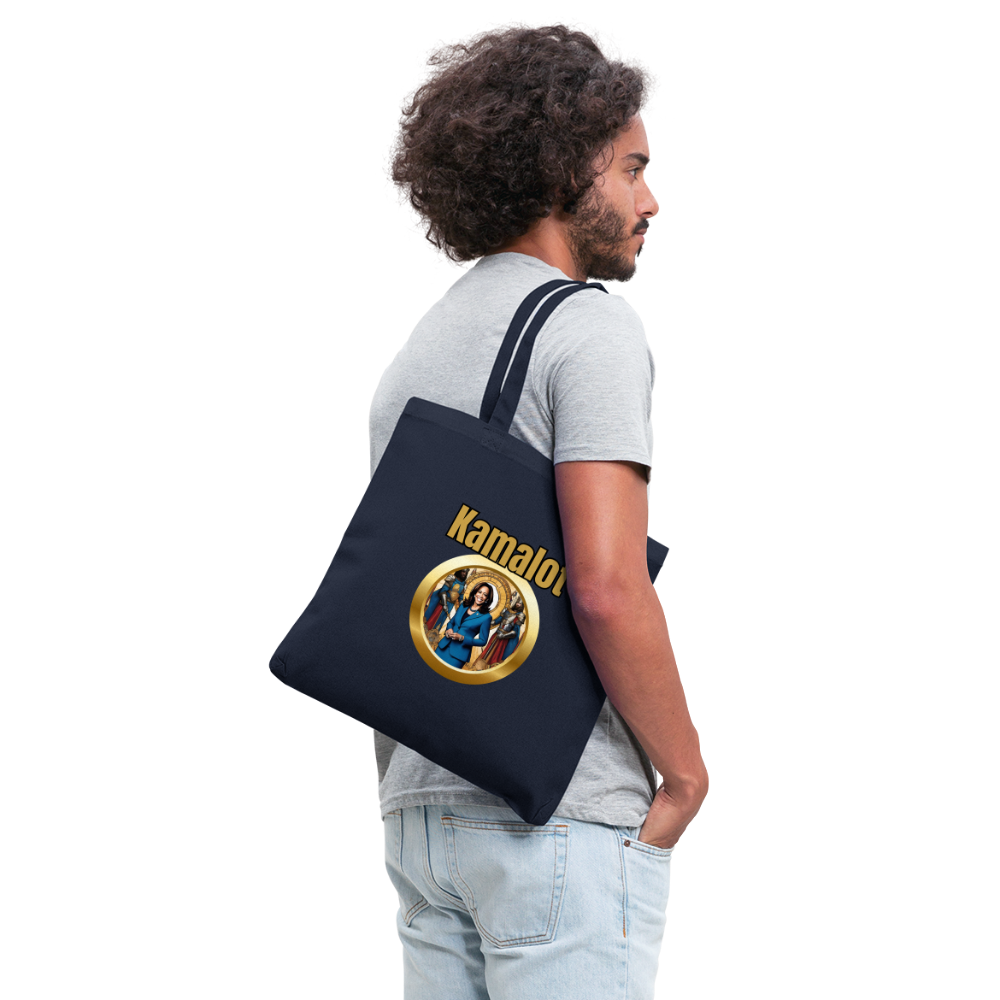Kamelot 2024 Ridin With Kamal Harris For President Tote Bag - navy