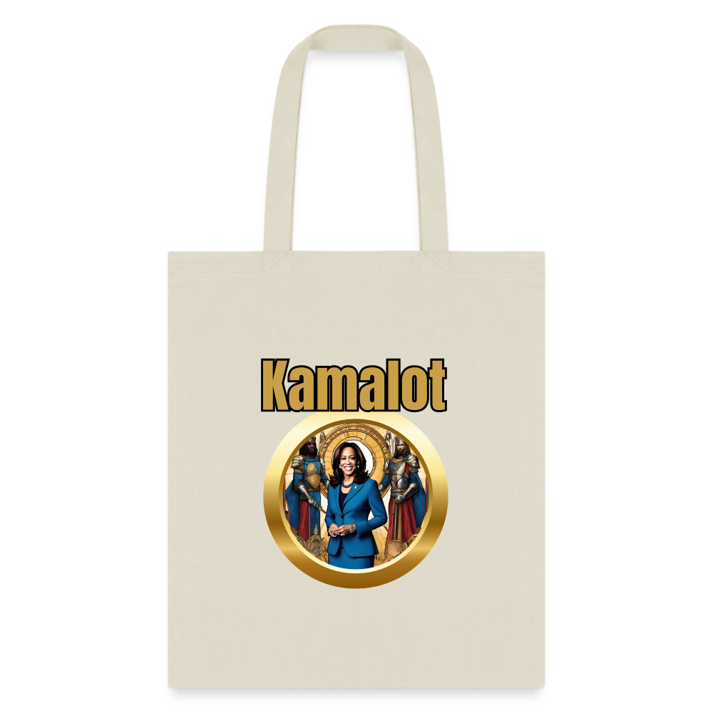 Kamelot 2024 Ridin With Kamal Harris For President Tote Bag - natural