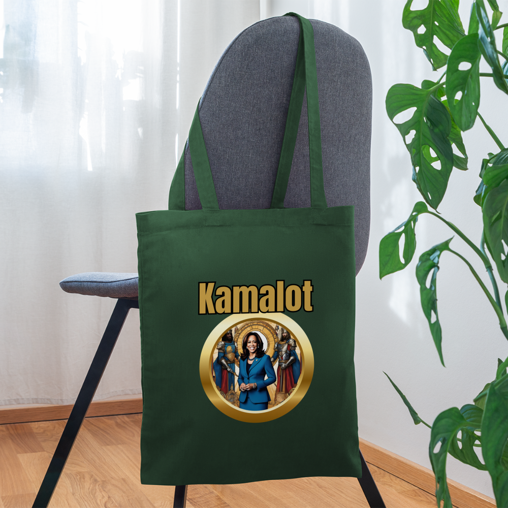 Kamelot 2024 Ridin With Kamal Harris For President Tote Bag - forest green