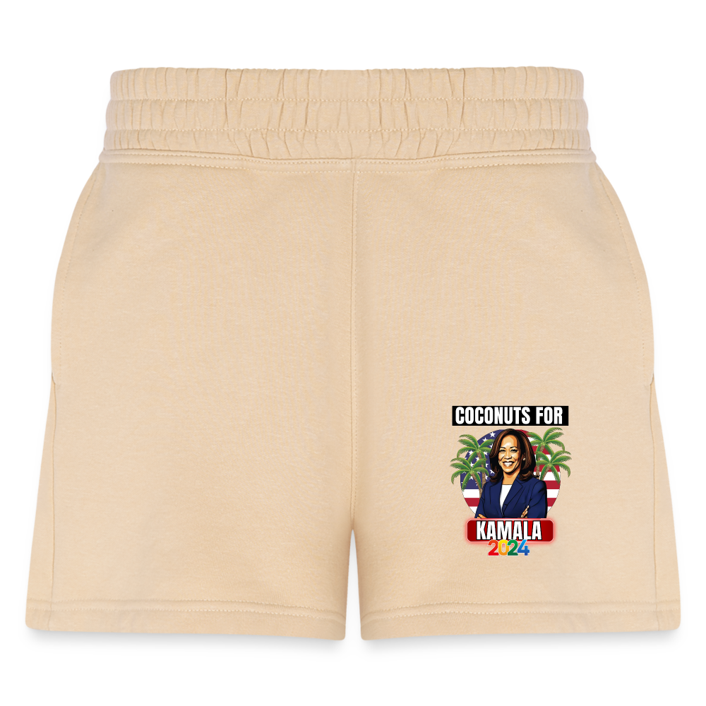 Kamala Harris for President You Think You Just Fell Out Of A Coconut Tree 2024, Women's Jogger Short - nude