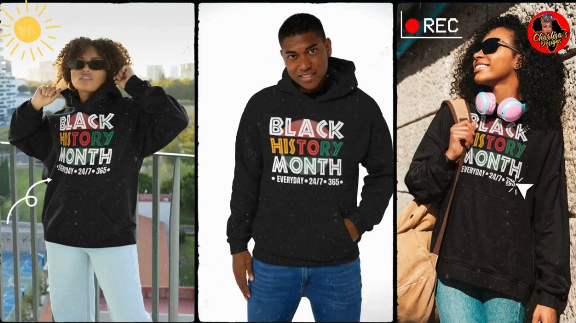 Cultural Freedom Hoodie: Black History Month Edition