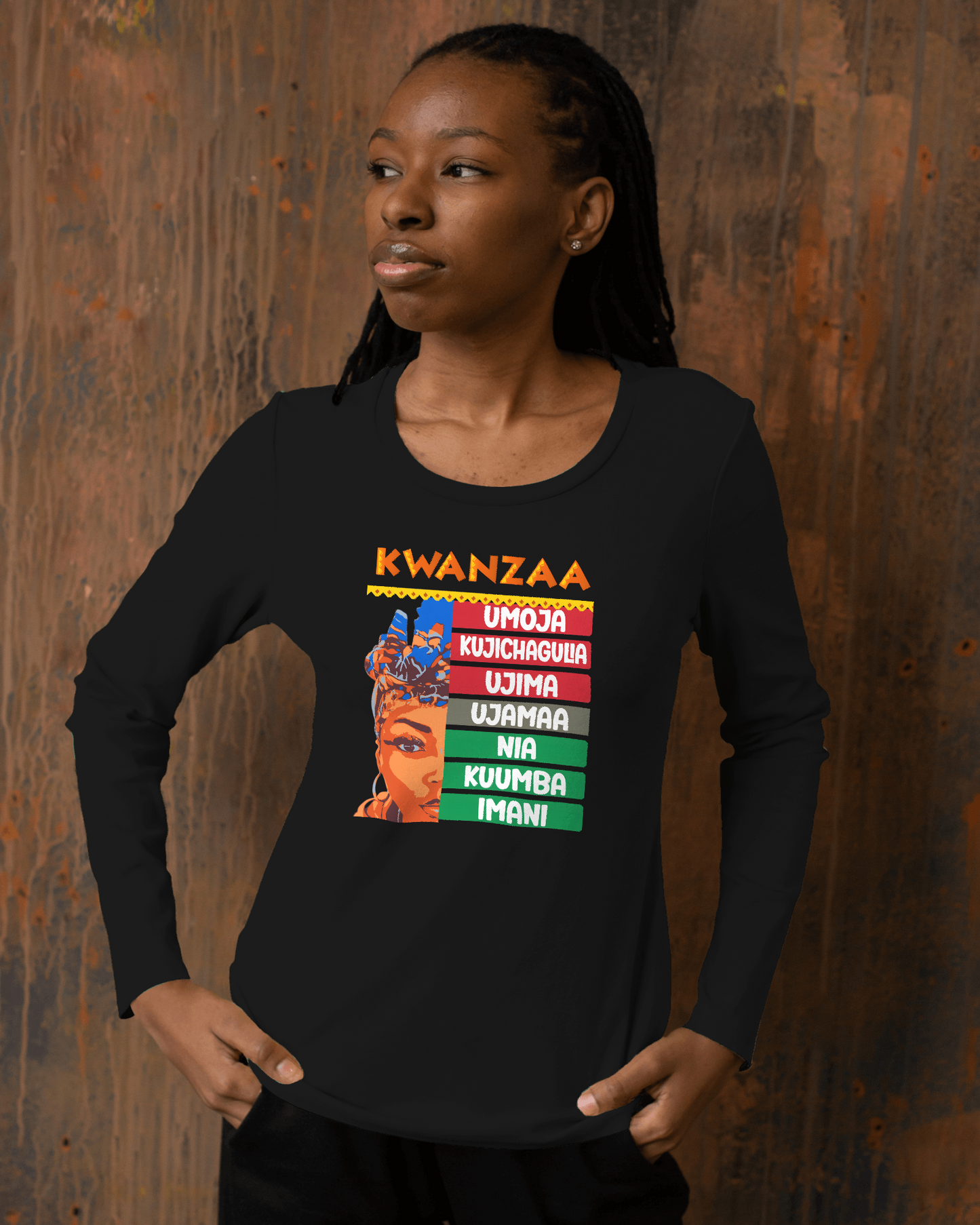Kwanzaa Africa Authentic African American Design T-Shirt