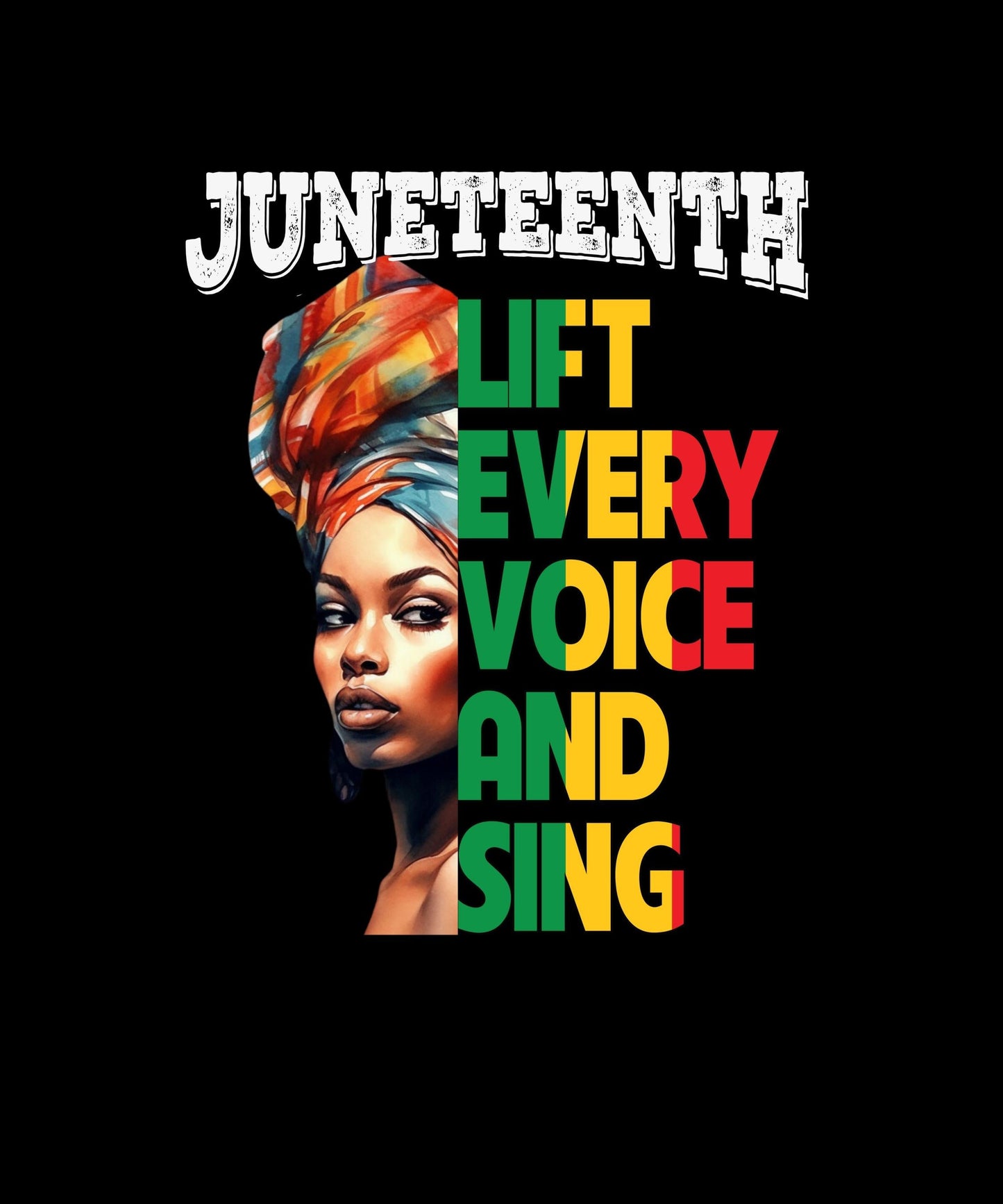 Juneteenth Lift Every Voice T-shirt