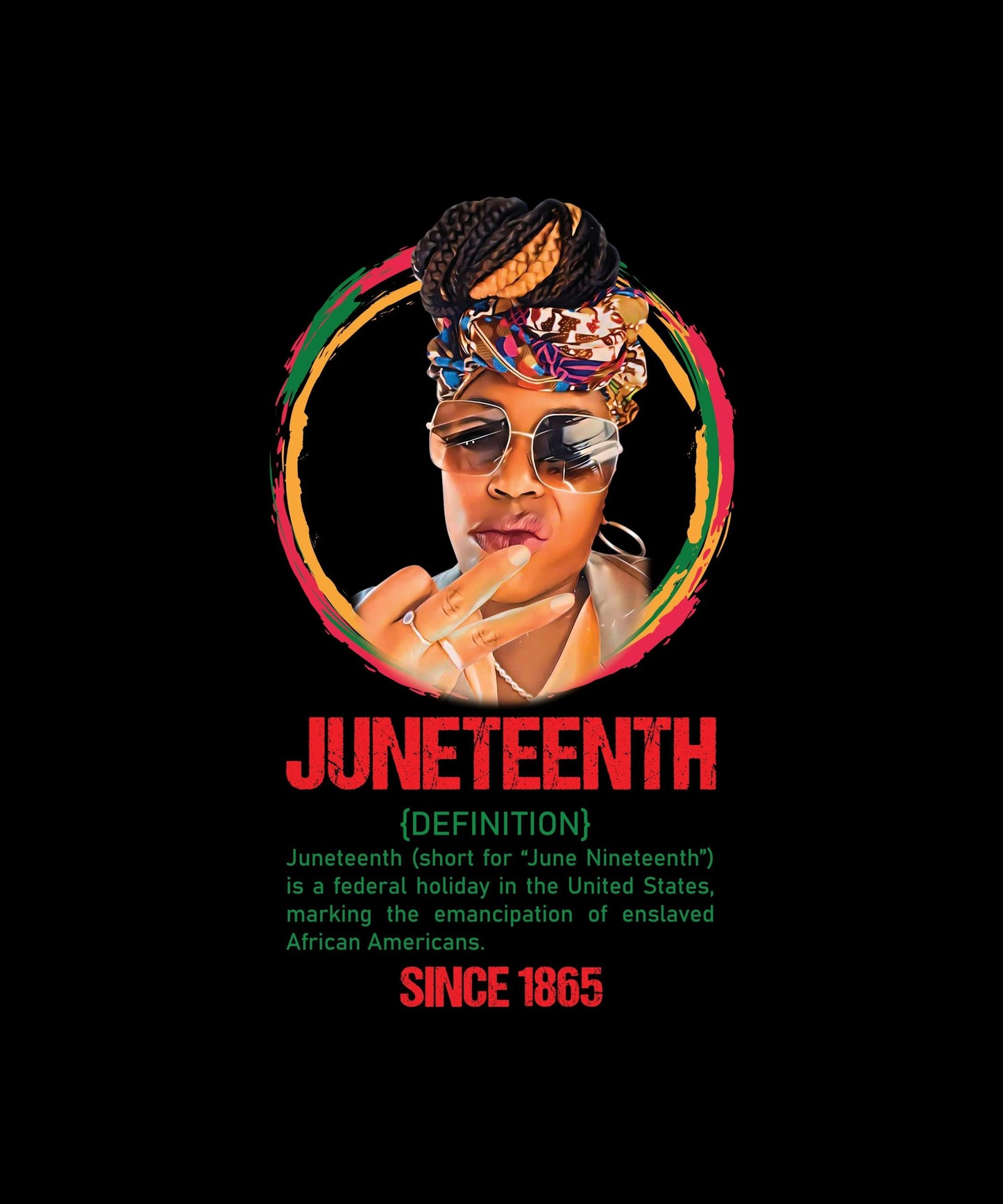 Juneteenth In The Fight For Freedom Since 1865 T-shirt