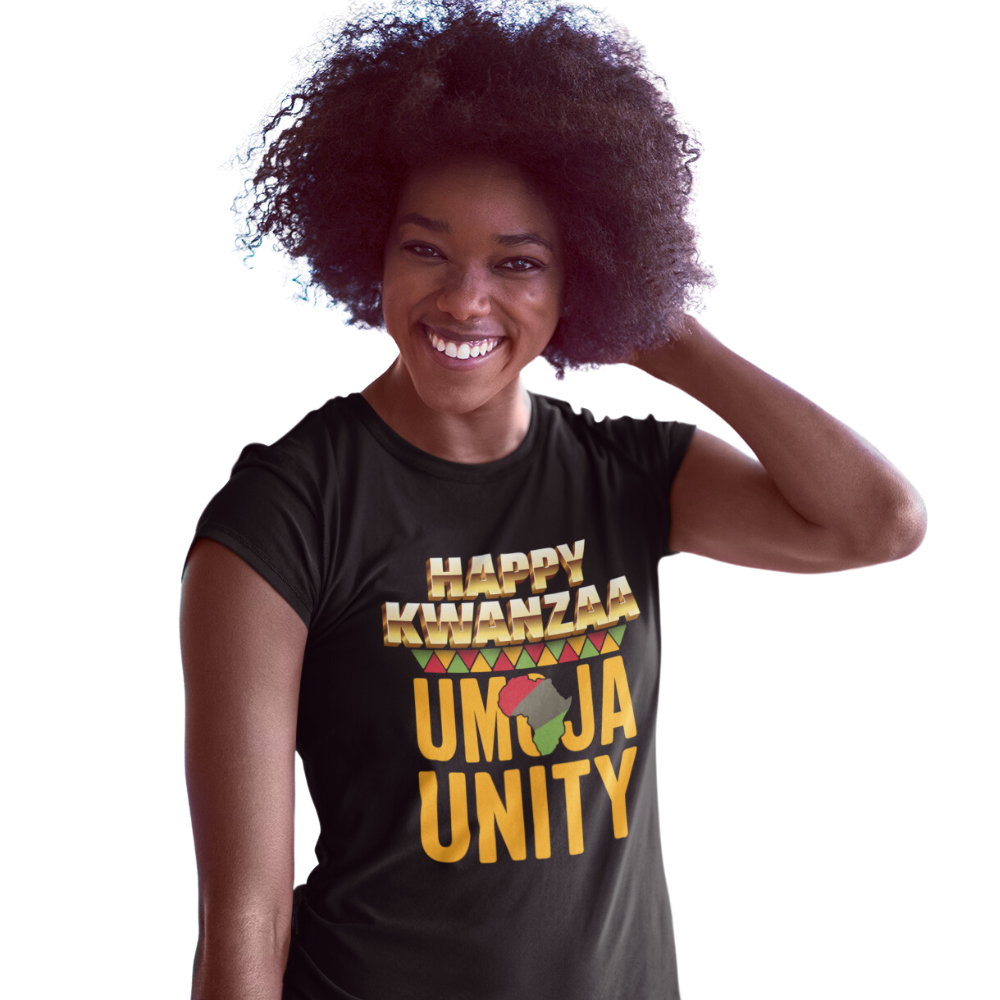 Kwanzaa Principles of Unity, Creativity, Faith and Family T-Shirt