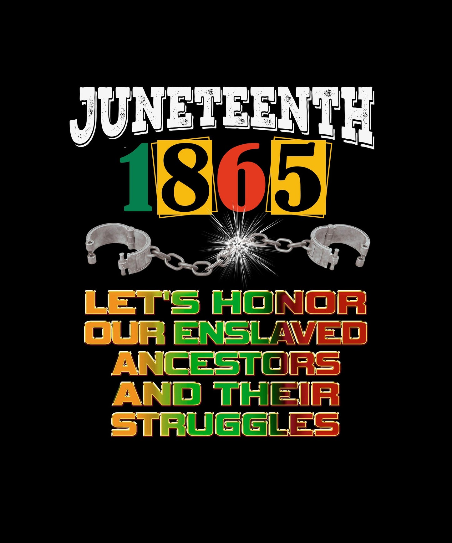 Juneteenth Lets Honor Our Past T-shirt