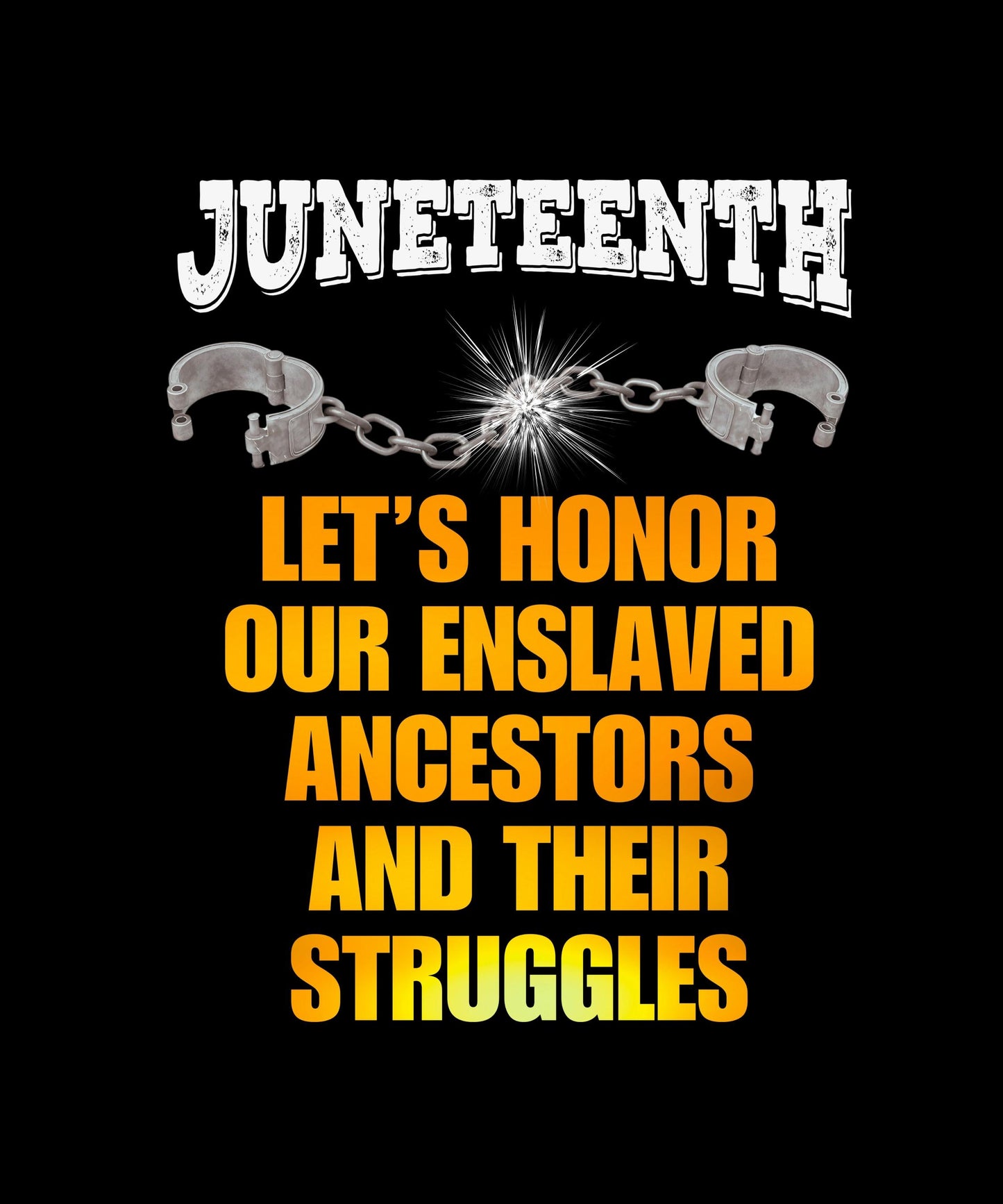 Juneteenth Honor Our Ancestors T-shirt