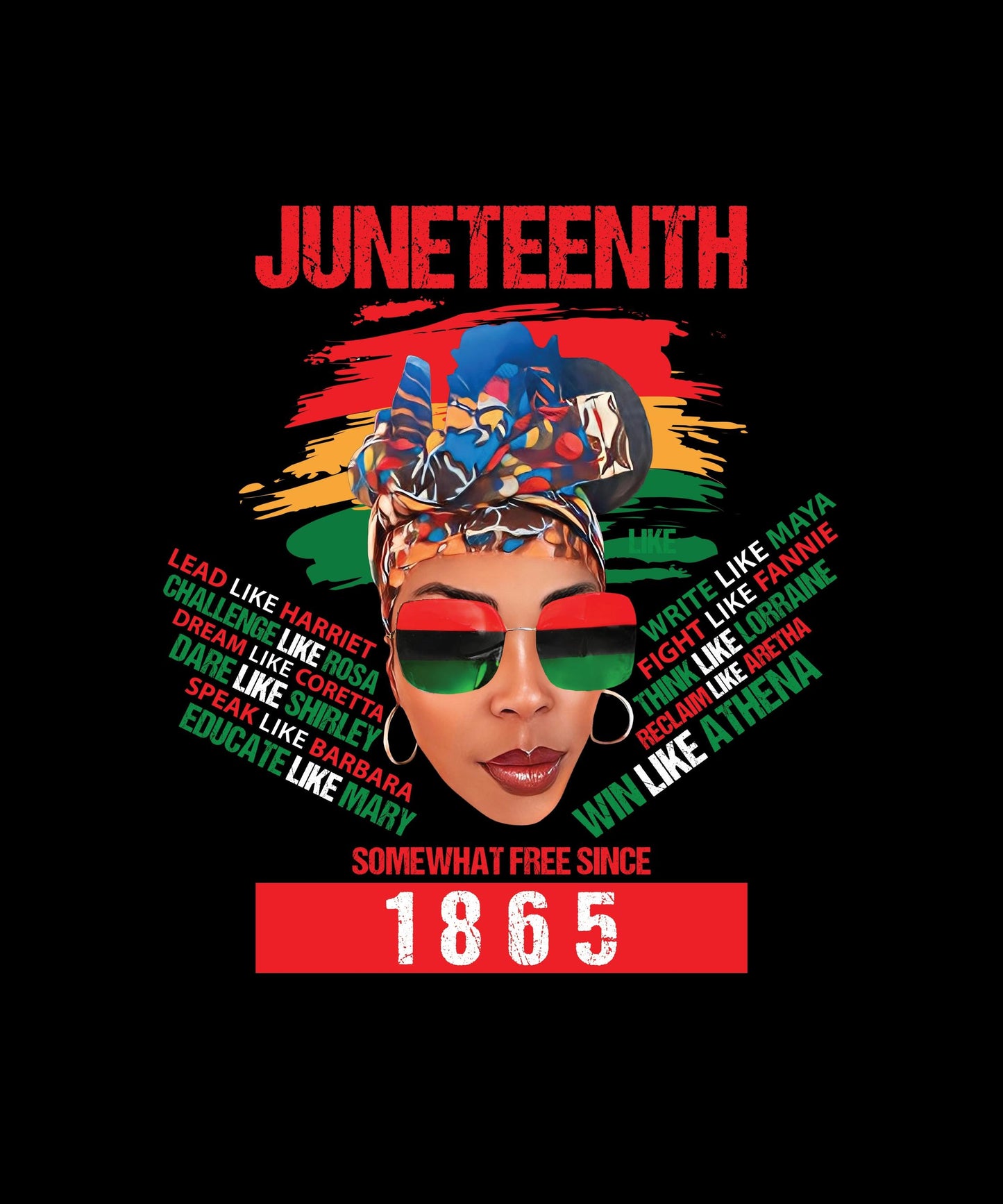 Juneteenth Celebration of Heros T-shirt