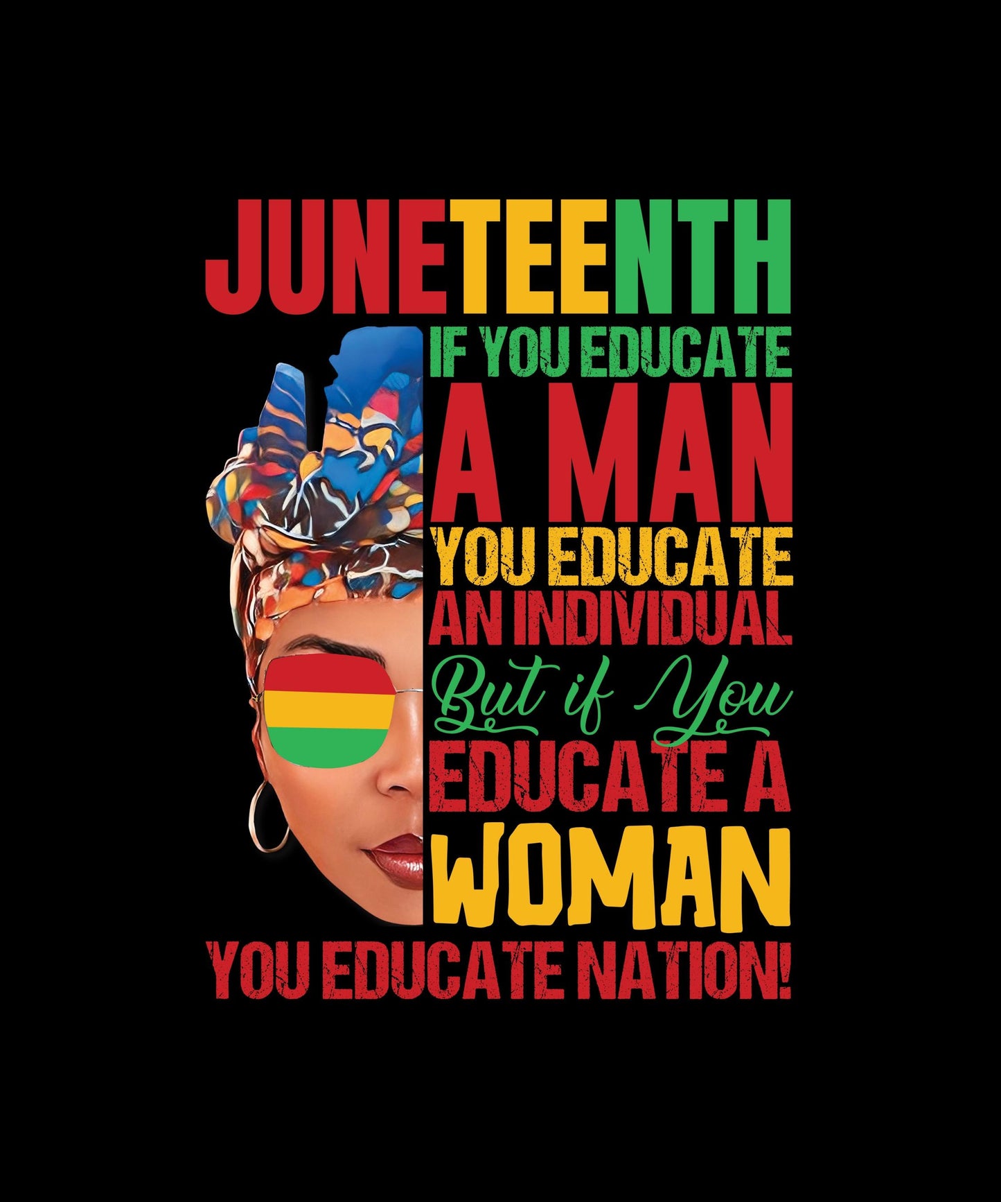 Juneteenth Celebrating Black Women T-shirt