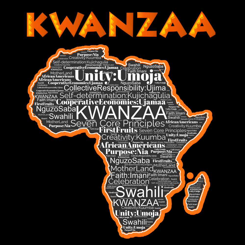 Kwanzaa Africa 7 Principles of Kwanzaa African American T-Shirt