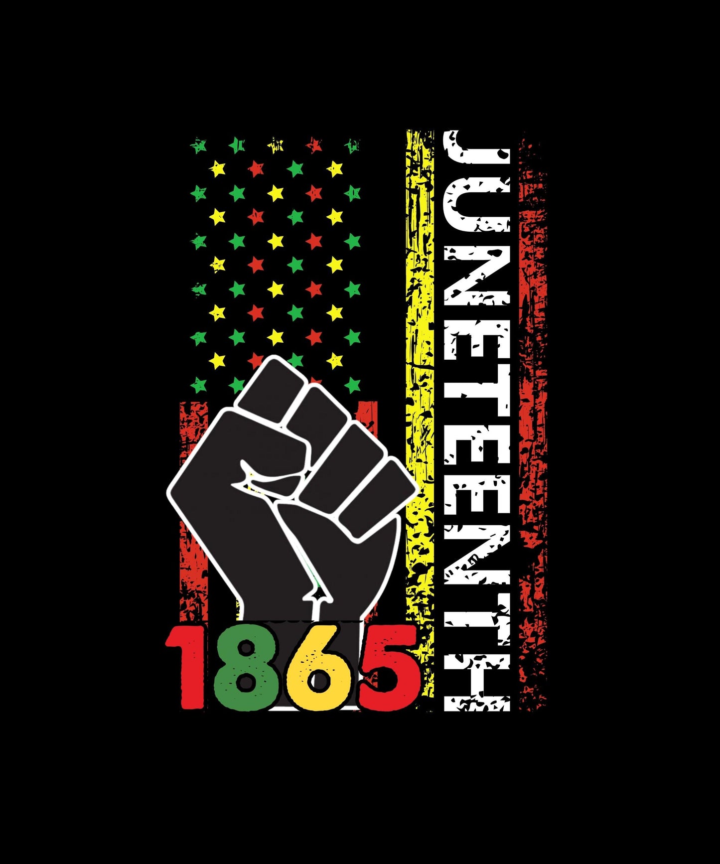 Juneteenth 1865 Juneteenth Flag T-shirt