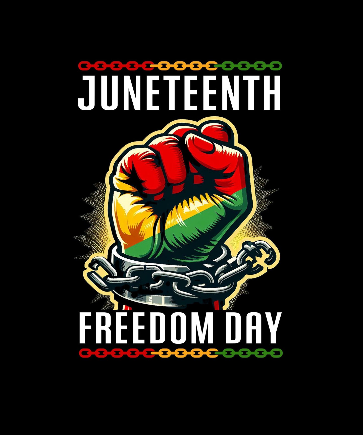 Juneteenth From Chains to Freedom T-shirt