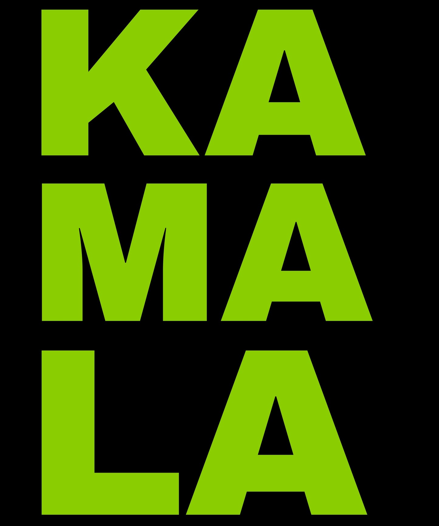 KA MA LA, Vote 2024, ,LA, aka, Kamala Harris for President T-Shirt