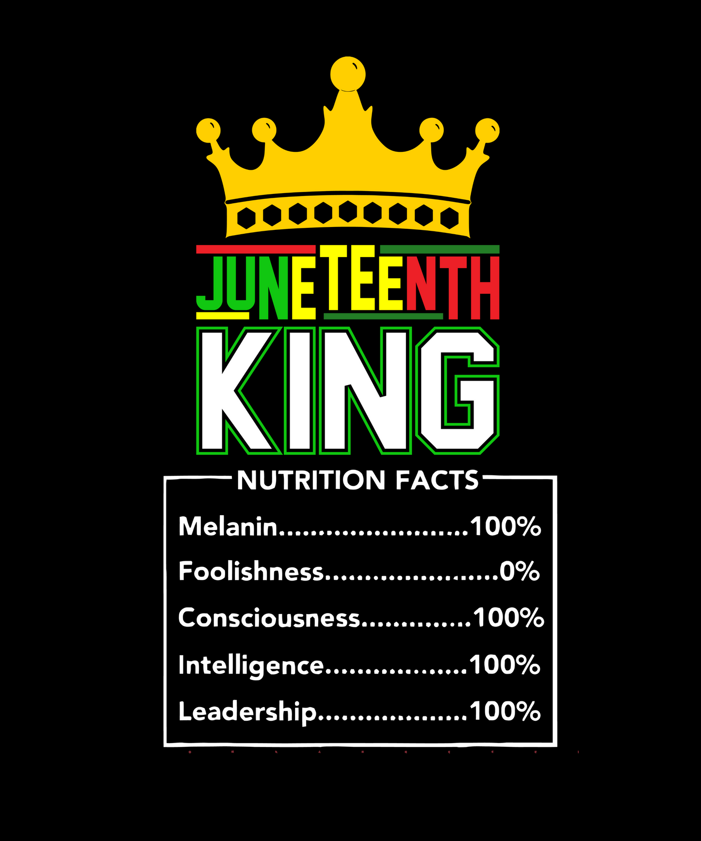 Juneteenth Celebrating Our Kings T-shirt