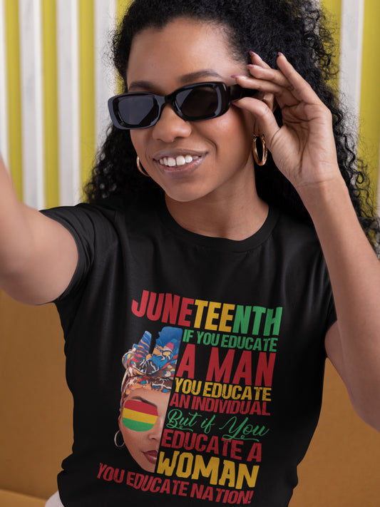 Juneteenth Celebrating Black Women T-shirt