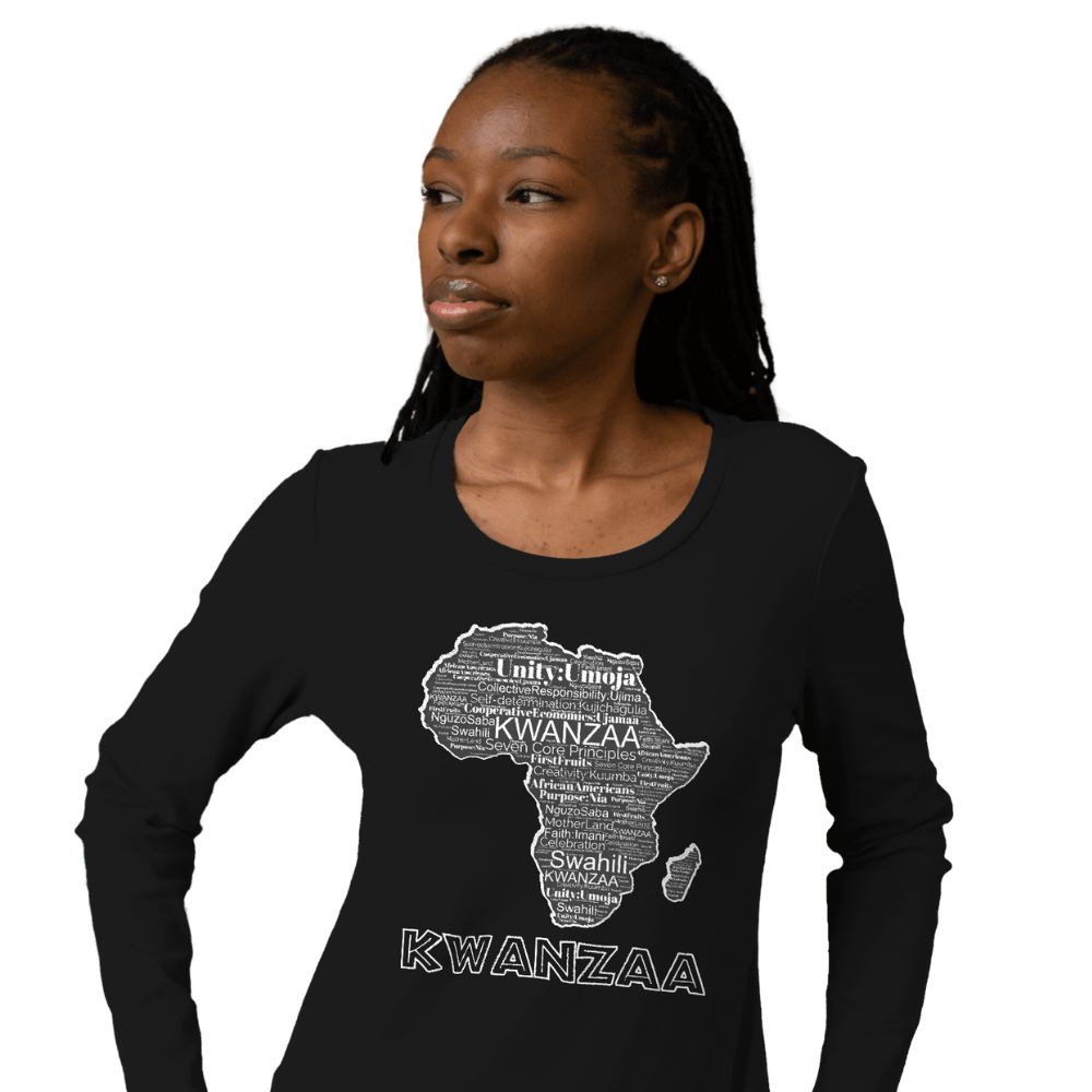 Kwanzaa Seven Principles of Kwanzaa Africa Graphic Design T-Shirt