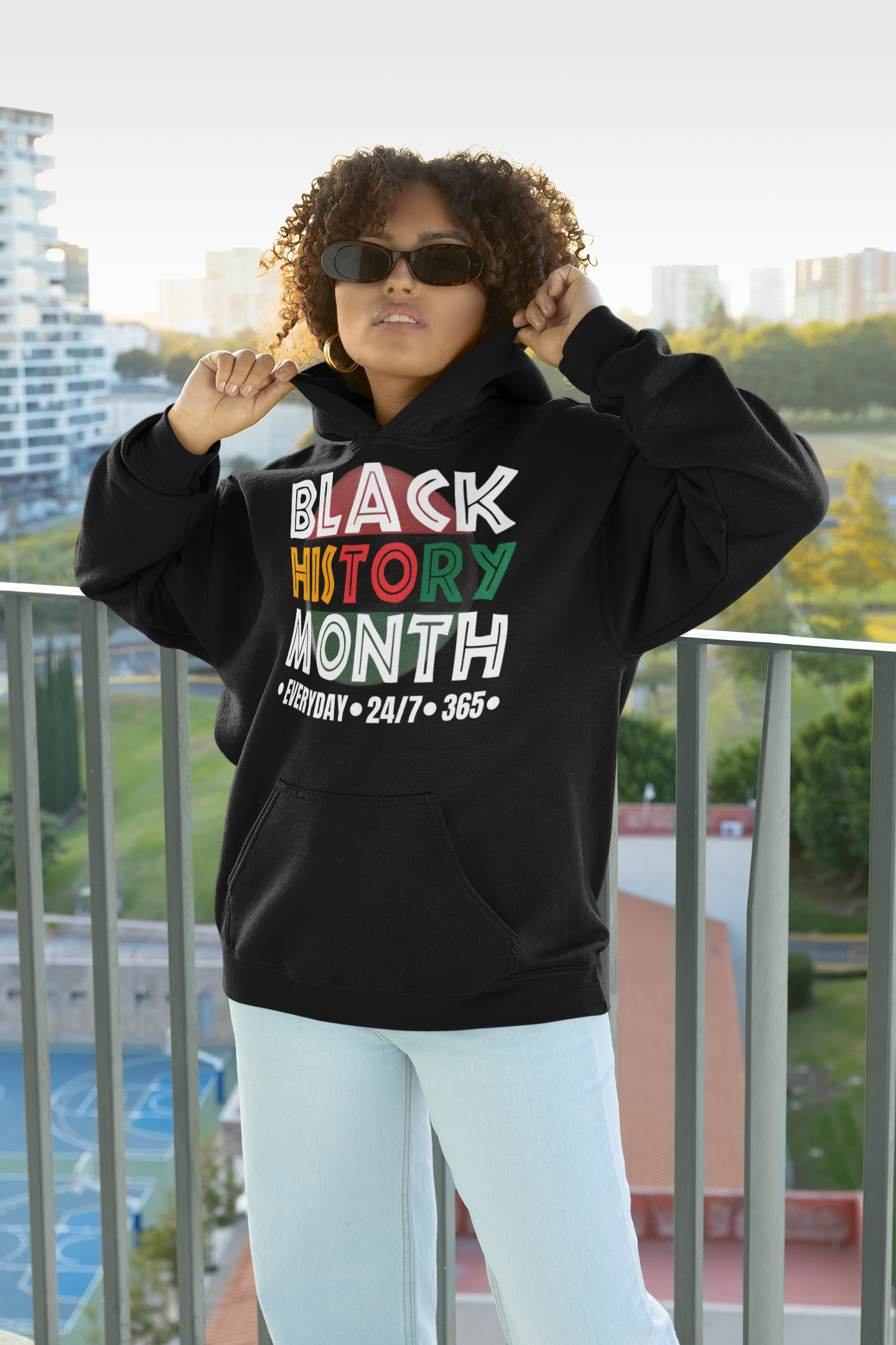 Cultural Freedom Hoodie: Black History Month Edition