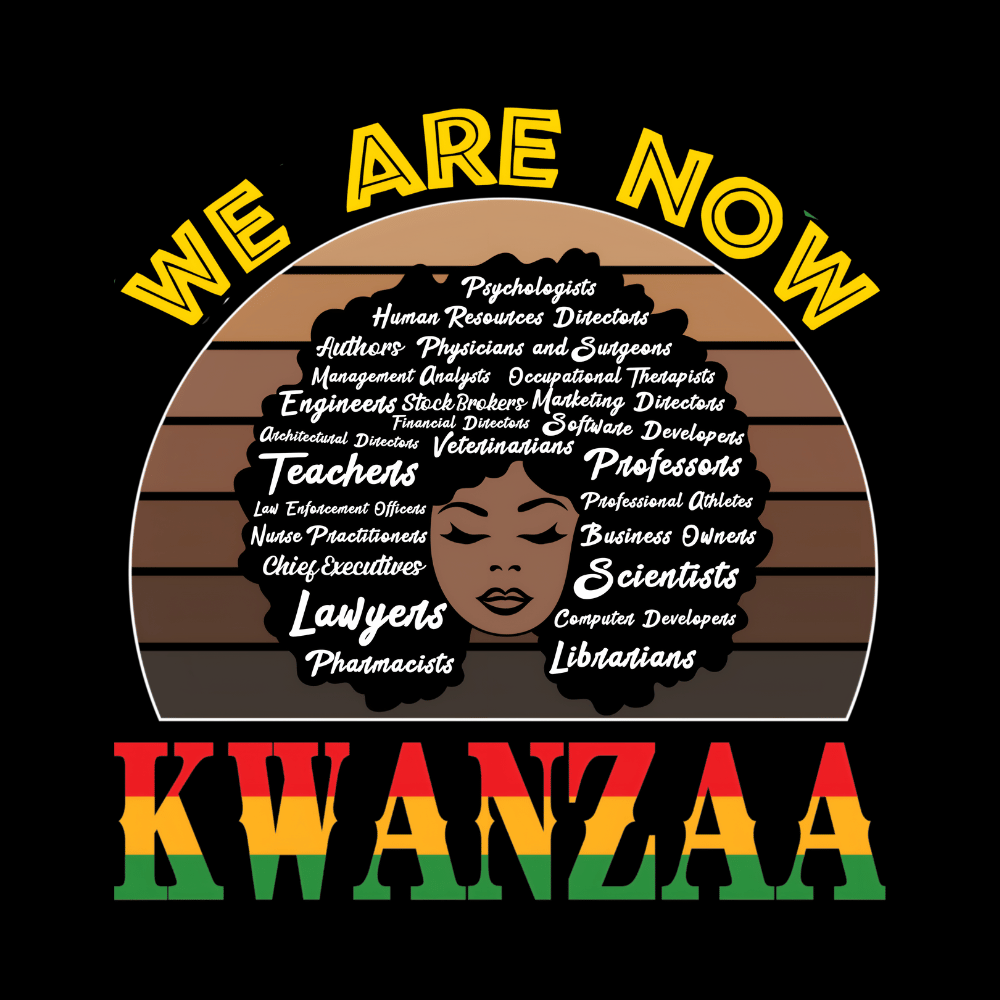 Kwanzaa Africa Authentic African American Kwanzaa Apparel T-Shirt