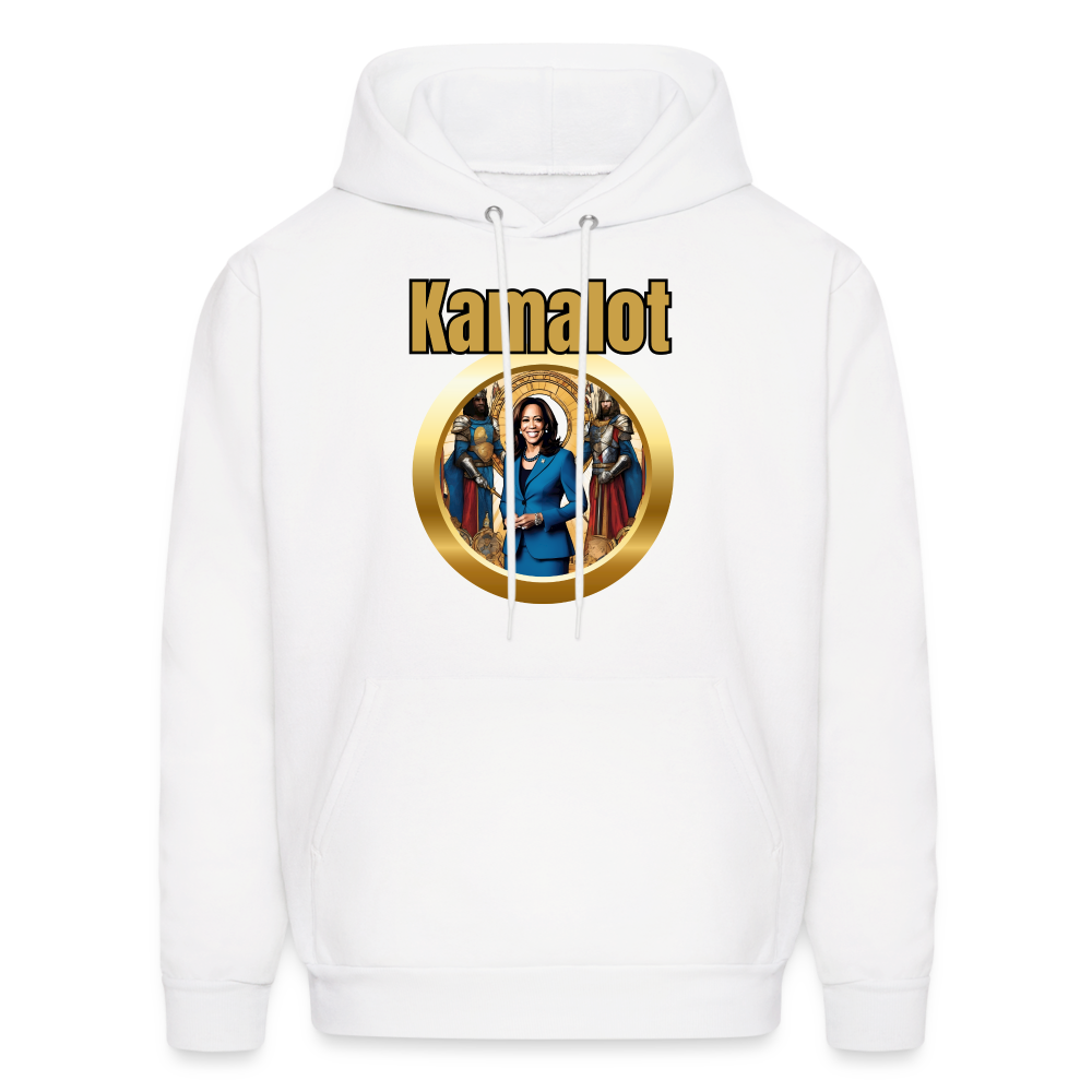 Kamelot 2024 Ridin With Kamal Harris For President Men's Hoodie - white