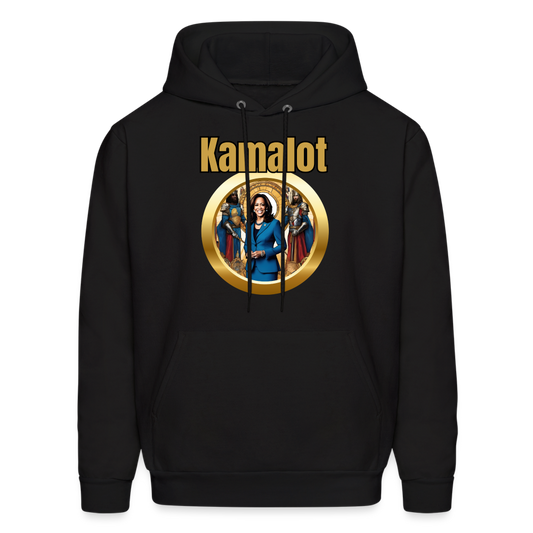 Kamelot 2024 Ridin With Kamal Harris For President Men's Hoodie - black