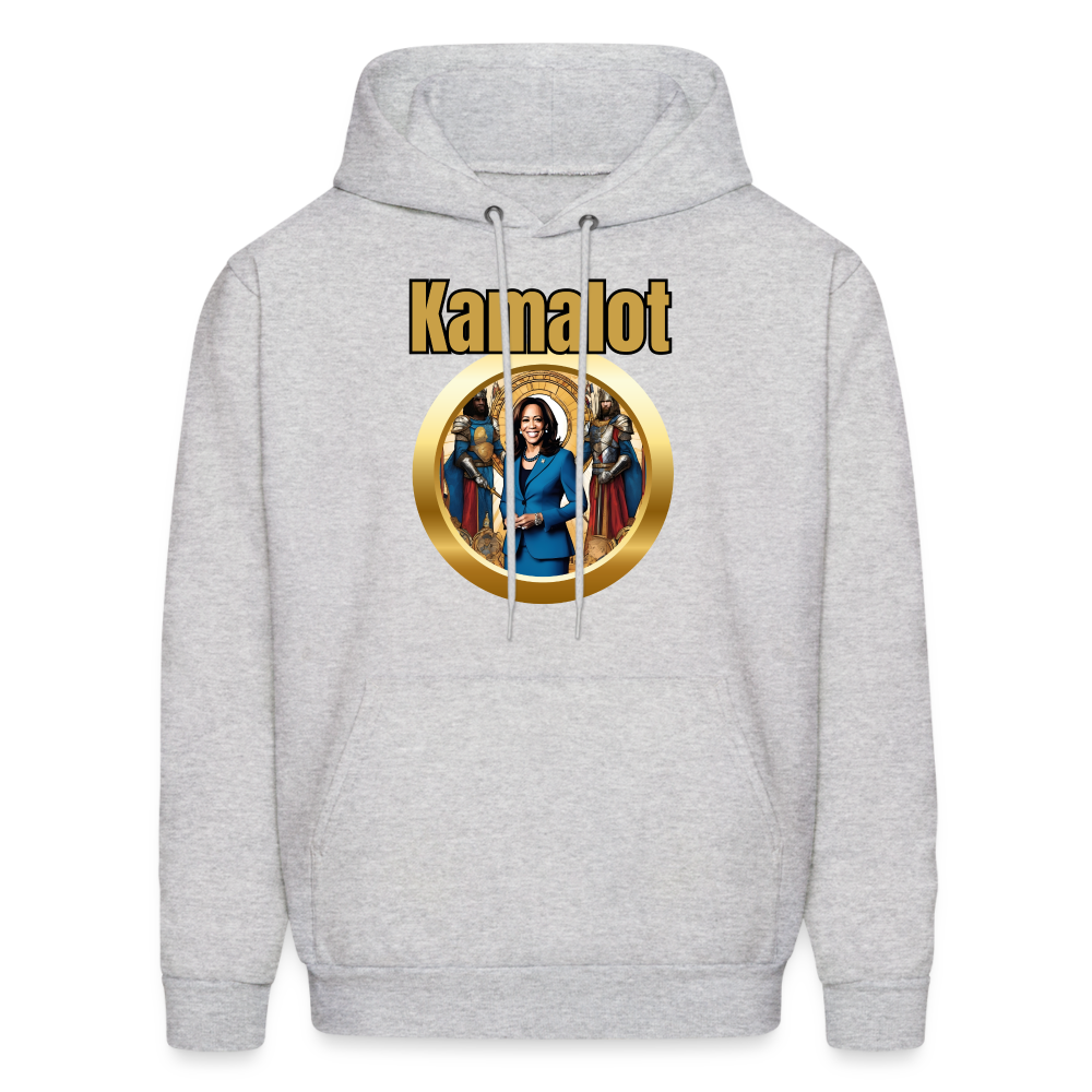 Kamelot 2024 Ridin With Kamal Harris For President Men's Hoodie - ash 