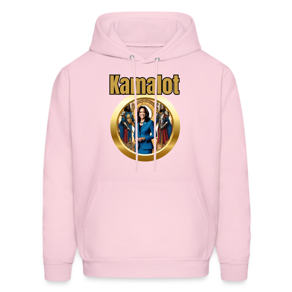 Kamelot 2024 Ridin With Kamal Harris For President Men's Hoodie - pale pink