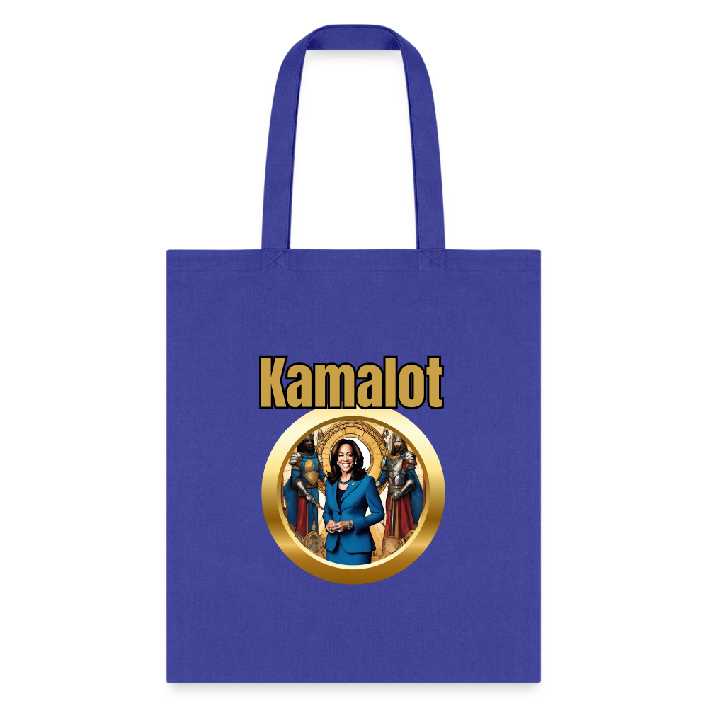 Kamelot 2024 Ridin With Kamal Harris For President  Tote Bag - royal blue