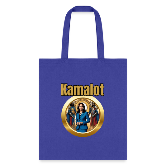 Kamelot 2024 Ridin With Kamal Harris For President  Tote Bag - royal blue