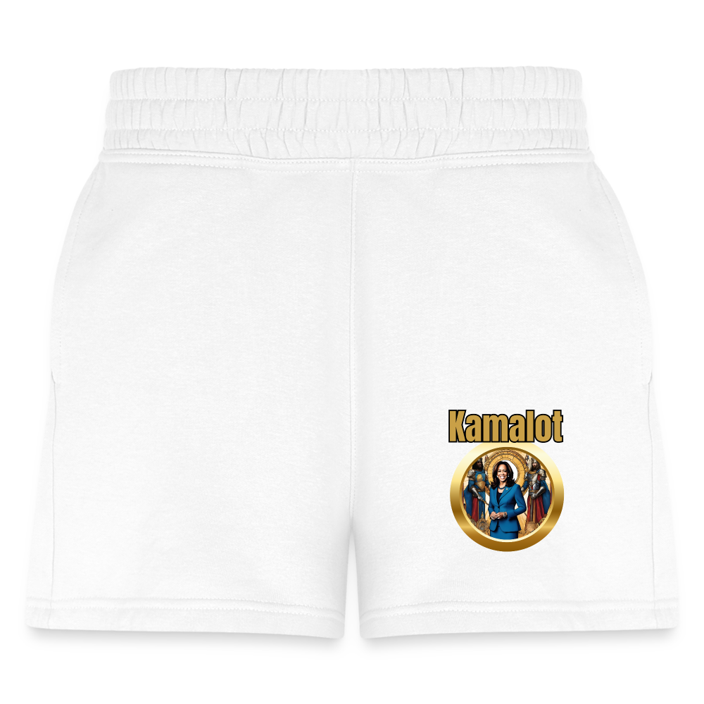 Kamelot 2024 Ridin With Kamal Harris For President Women's Jogger Short - white