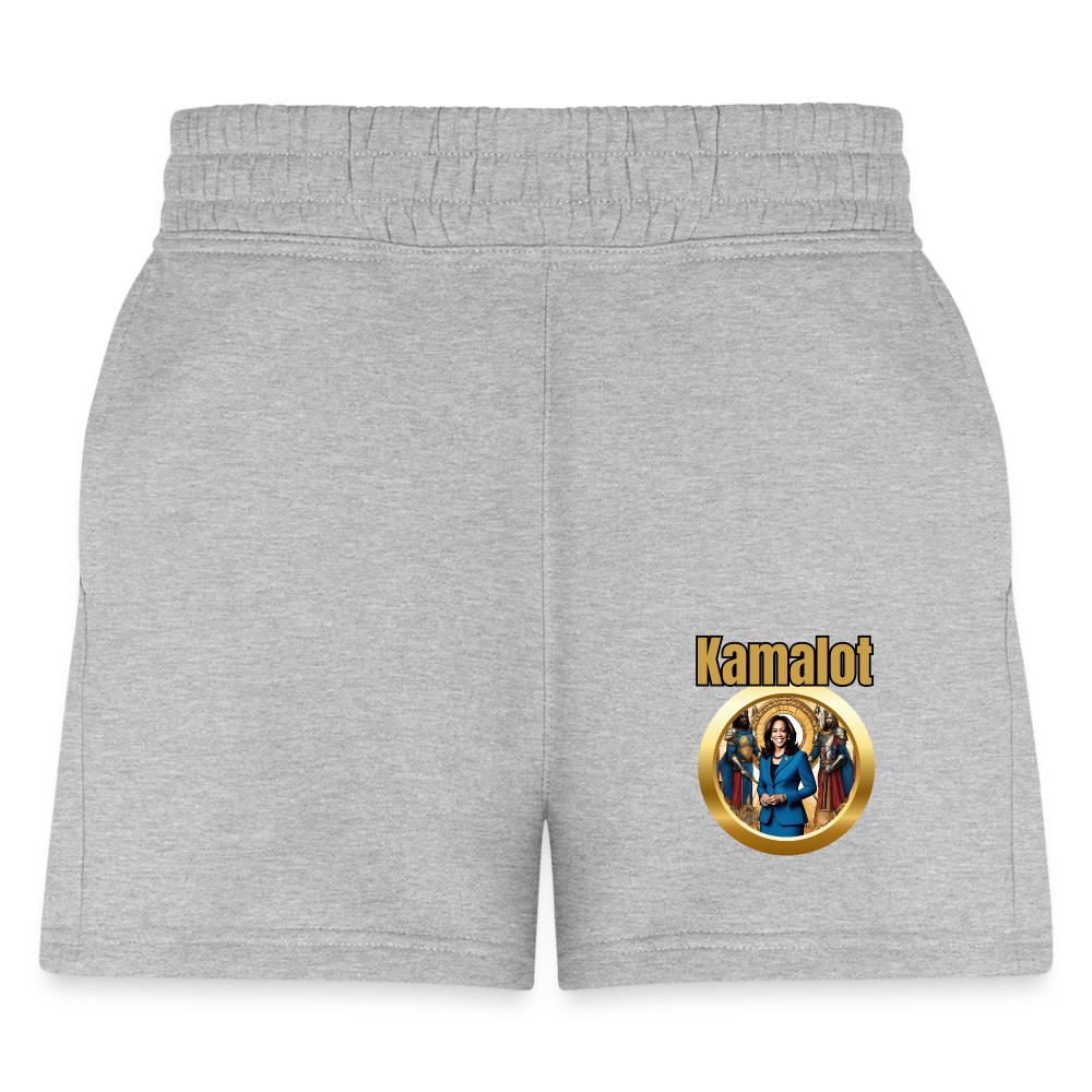 Kamelot 2024 Ridin With Kamal Harris For President Women's Jogger Short - heather gray