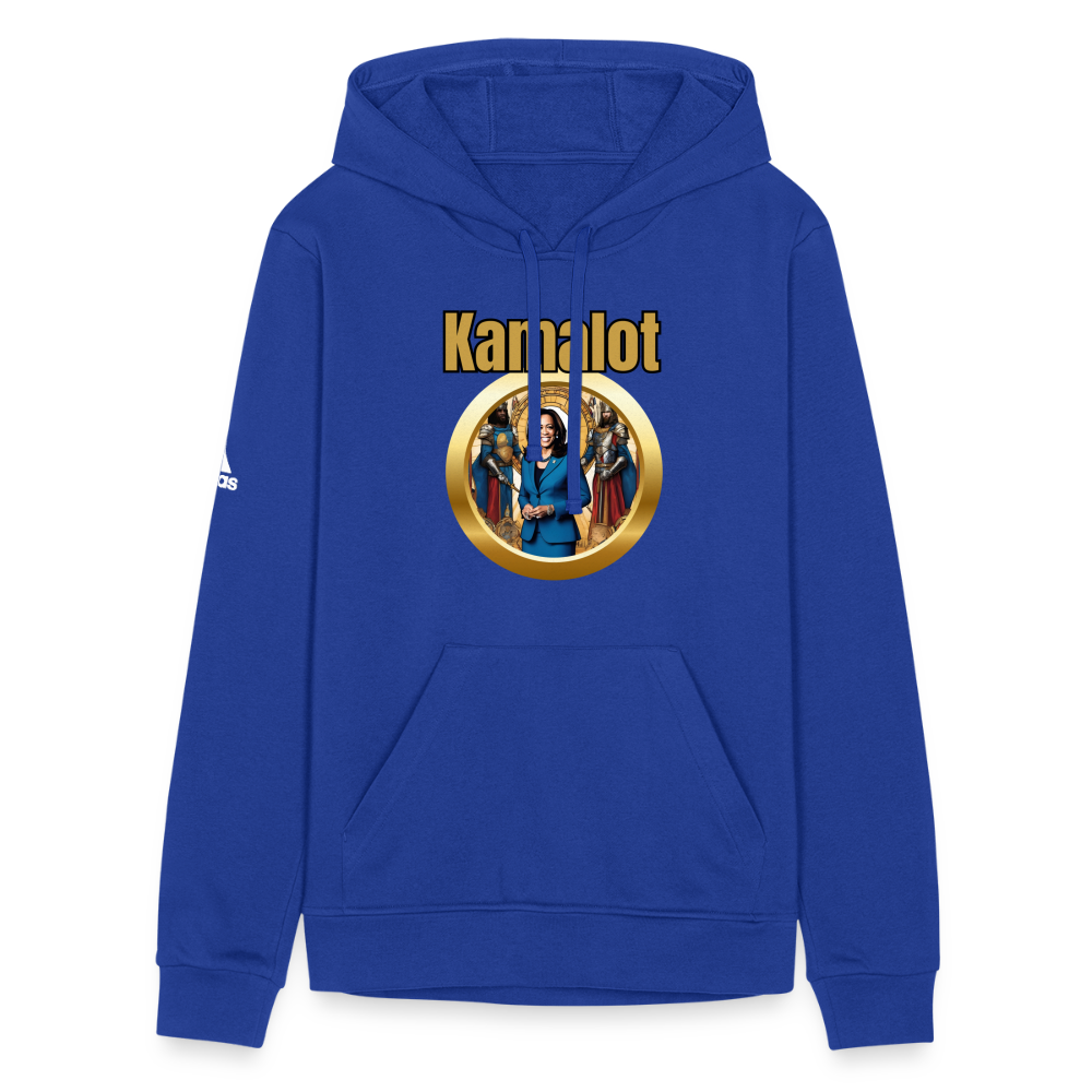 Ridin With Kamal Harris For President Adidas Unisex Fleece Hoodie - royal blue