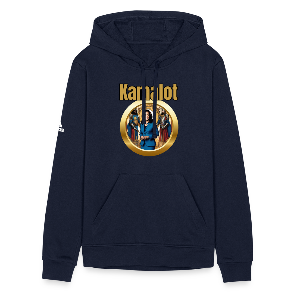 Ridin With Kamal Harris For President Adidas Unisex Fleece Hoodie - french navy