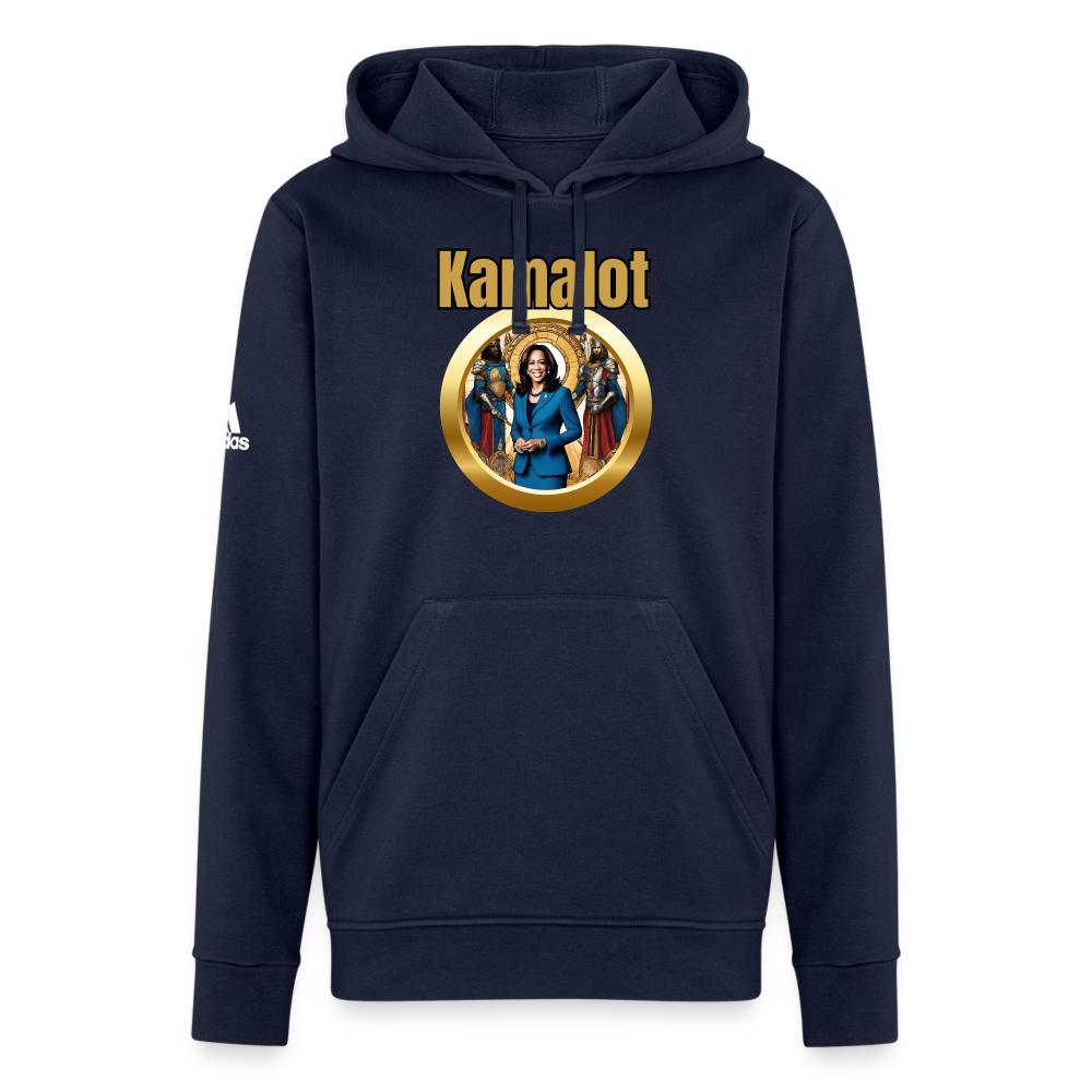 Ridin With Kamal Harris For President Adidas Unisex Fleece Hoodie - french navy