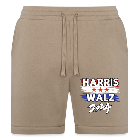 Kamala Harris and Tim Walz, Your vote matters 2024 Bella + Canvas Unisex Short - tan