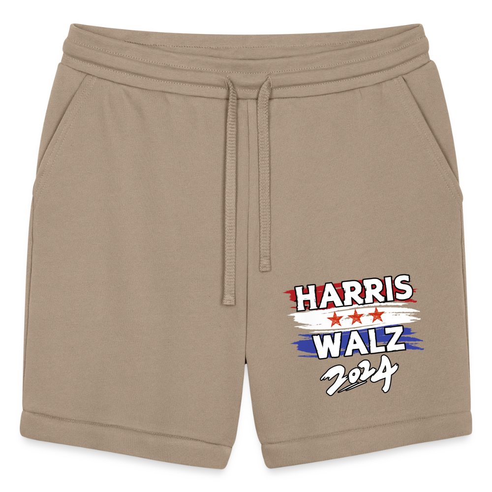 Kamala Harris and Tim Walz, Your vote matters 2024 Bella + Canvas Unisex Short - tan