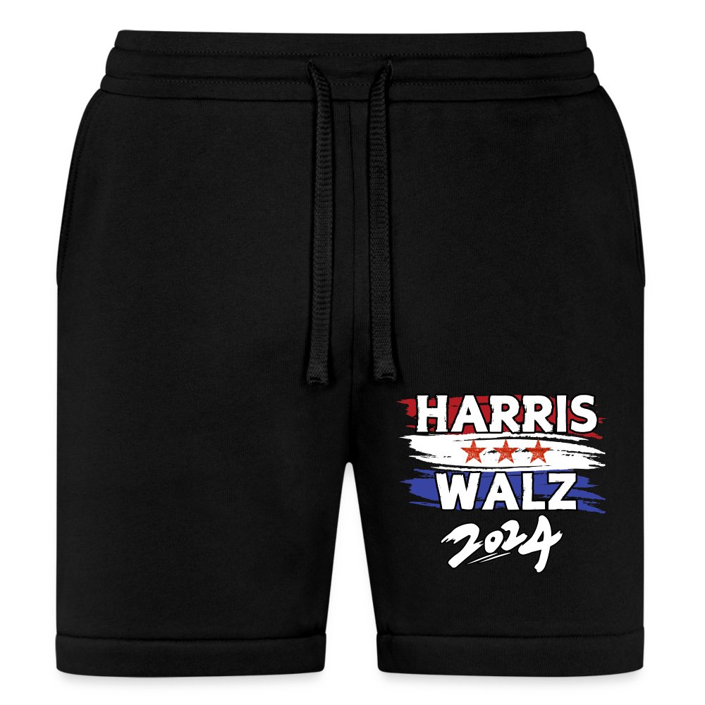 Kamala Harris and Tim Walz, Your vote matters 2024 Bella + Canvas Unisex Short - black