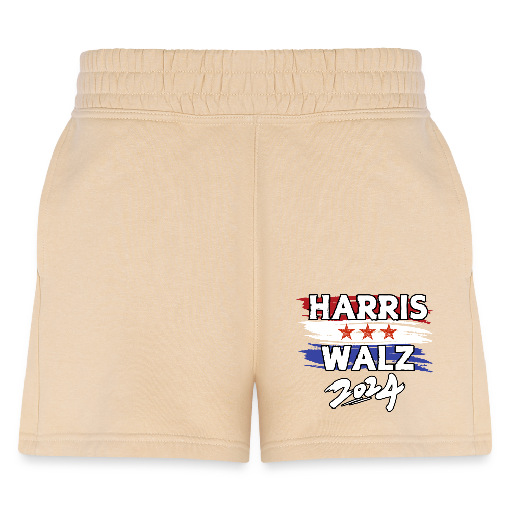 Kamala Harris and Tim Walz, Your vote matters 2024 Women's Jogger Short - nude