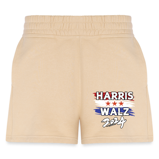 Kamala Harris and Tim Walz, Your vote matters 2024 Women's Jogger Short - nude