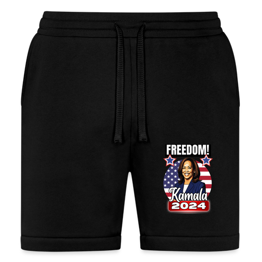 Freedom with Kamala Harris 2024. Bella + Canvas Unisex Short - black