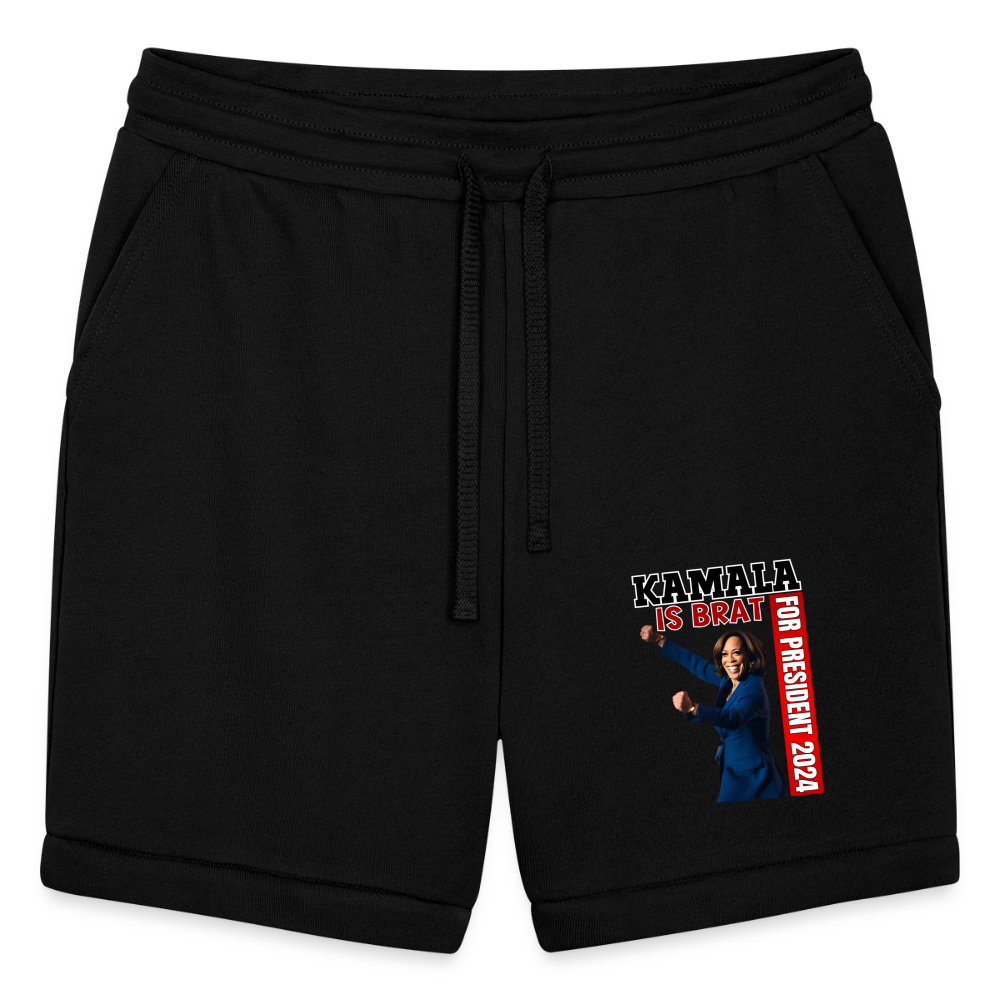 Kamala is brat, for president 2024, Bella + Canvas Unisex Short - black