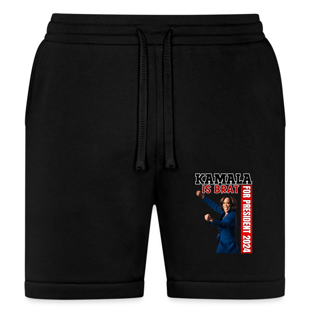 Kamala is brat, for president 2024, Bella + Canvas Unisex Short - black