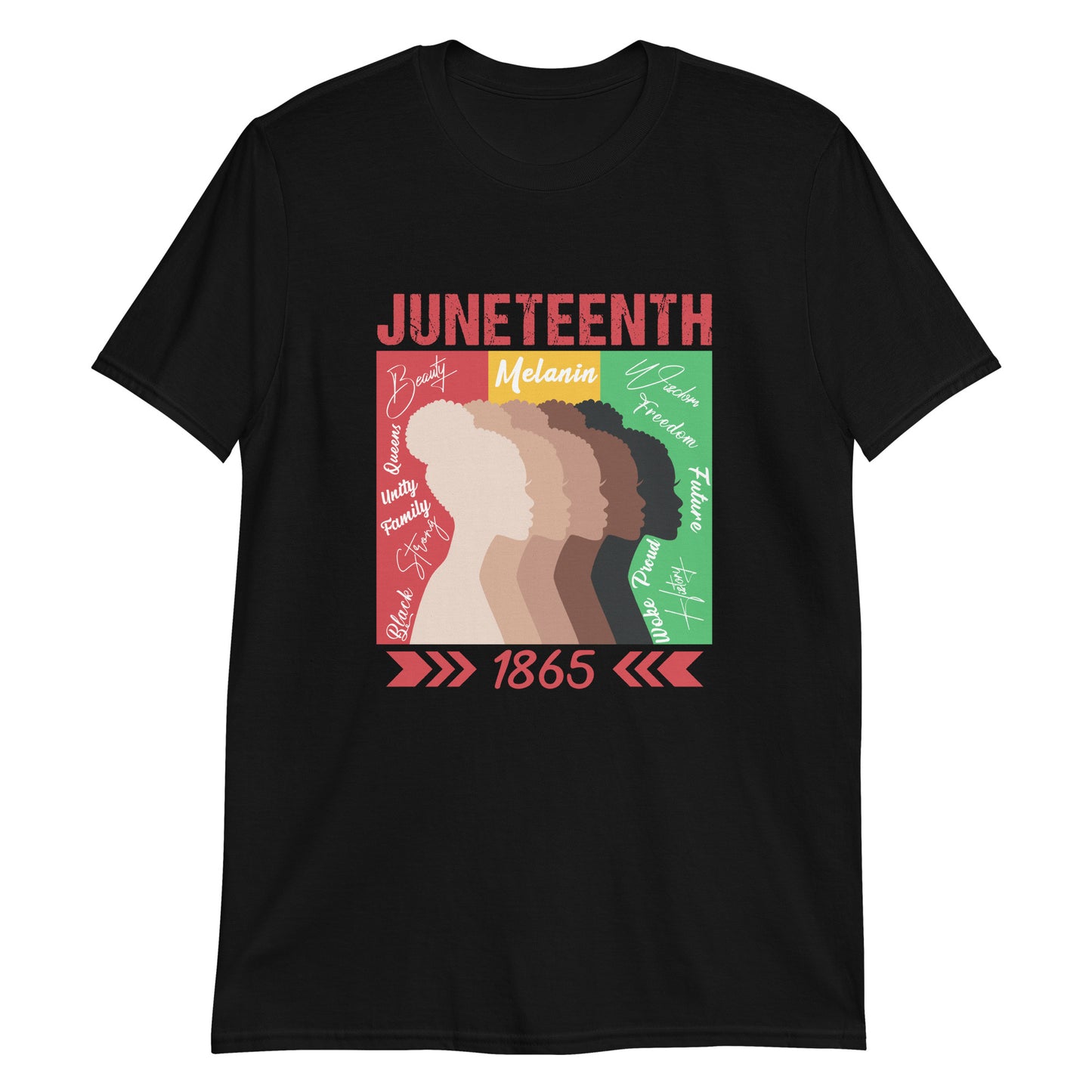 Juneteenth Celebtating Our Melanin History Since 1865 T-shirt